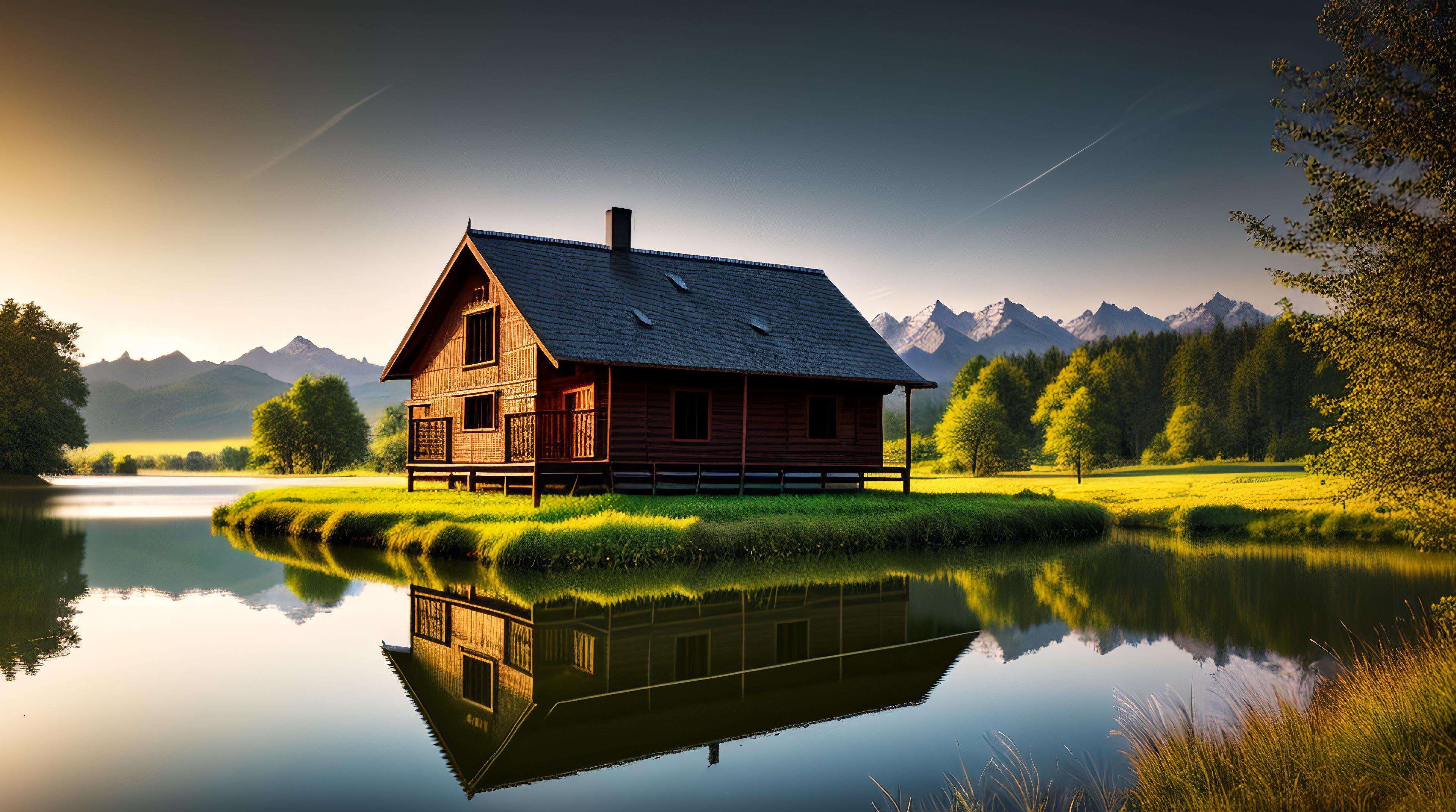 Lakehouse дом у озера